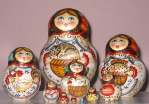 Russian Doll Dinner Time