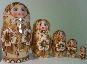 Russian Doll Fruit Basket