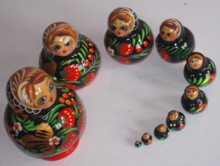 Russian Doll Fruit Design