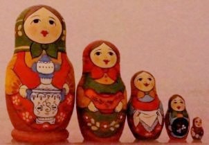 Russian Doll Art n Craft Small