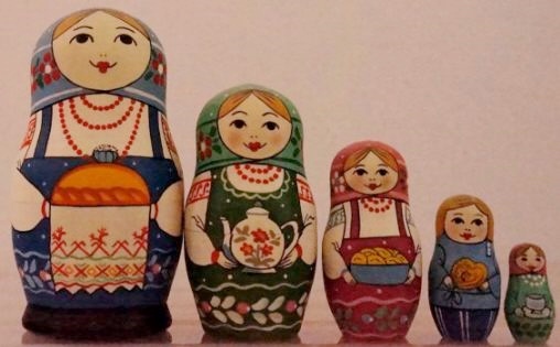 Russian Doll Family Tea