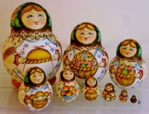 Russian Doll Tea Time 10 Piece