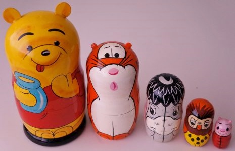 Russian Doll Winnie the Poo